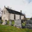 View from NE from burial ground