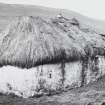 Thatched cottage from east