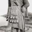 Glenfinnan Monument.  Detail of statue.