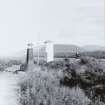 General view of lighthouse and signal lamp