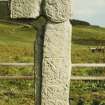 West face of Early Christian sculptured cross. (Daylight)
