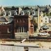 View from W of S end of NW side of station, immediately prior to demolition following its replacement by a new station in 1975