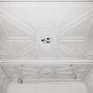 Ground floor, ball-room, ceiling plasterwork, detail