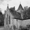 View from SE showing spire and transept