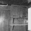 Ground floor, room, panelling and cupboard, detail