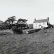 Eigg, Kildonnan Farmhouse. View from South East