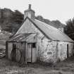 View from NNW house and lean to corrugated iron extension.