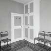 Ground floor bedroom, view from South East