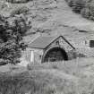 Eigg, Kildonnan Mill. View from SE.