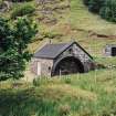 Eigg, Kildonnan Mill. View from SE.