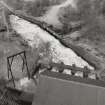 Upper Penstock valve house and main conduit, from south