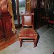 Detail of original dining room chair