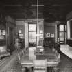 Kinlochmoidart House. Dining room, view from south east.