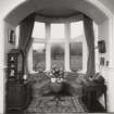 Kinlochmoidart House. Principal floor, drawing room, view from south east.