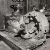 Kinlochmoidart House. East store annexe, view of water driven electric turbine