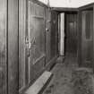 Kinlochmoidart House. Ground floor rear vestibule, detail of refrigerator door