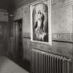 Kinlochmoidart House. Second floor, staircase hall, view from south east.