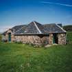Muck, Port Mor. Tea room and craft shop. View from SW.