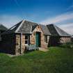 Muck, Port Mor. Tea room and craft shop. View from NW.