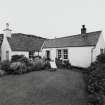 Muck, Gallanach. Cottage. View from ESE.