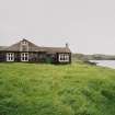 Muck, Gallanach, New House. Bungalow. View of front elevation from NE.