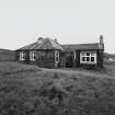 Muck, Gallanach, New House. Bungalow. View of front elevation from NE.