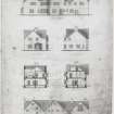 Photographic copy of elevations and sections.