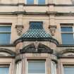 Window pediment, detail