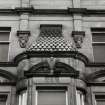 Window pediment, detail