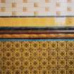 Porch tilework, detail