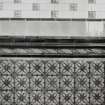 Porch tilework, detail