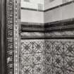 Porch tilework, detail