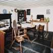 Interior. View of kitchen from NE