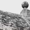 East Parish Church, Church Street.
Detail of ball finial on gable of North aisle