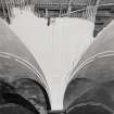 Interior-detail of Ground Floor vaulted ceiling showing lathe and plaster