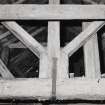 Interior-detail of timber roof truss