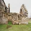 Fearn Abbey.  South East aisle, view from West.