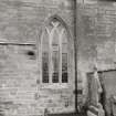 Fearn Abbey.  View of traceried window in South wall.