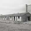 Fearn Airfield, Loans of Tullich.  Hospital block, view from SW showing tower for water tank.