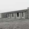 Fearn Airfield, LOans of Tullich accommodation camp.  Mess hall, view from E showing entrance porch.