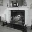 First floor, drawing room, fireplace, detail