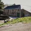 View from North of byre range of steading (with granary above)