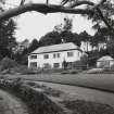 View from SSE showing garden front and terraces