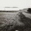 General view of croft lands running at right angles to sea from North East