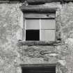 Detail of central window in South front on Ground Floor