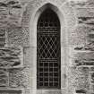 Stromeferry, Church of Scotland.
General view of lancet window on West elevation.