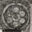 Stromeferry, Church of Scotland, interior.
General view of South rose window.