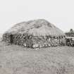 Beaton's Cottage.  View of byre from South West.