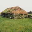 Beaton's Cottage.  View of byre from South West.