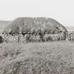 Beaton's Cottage.  View of byre from East.